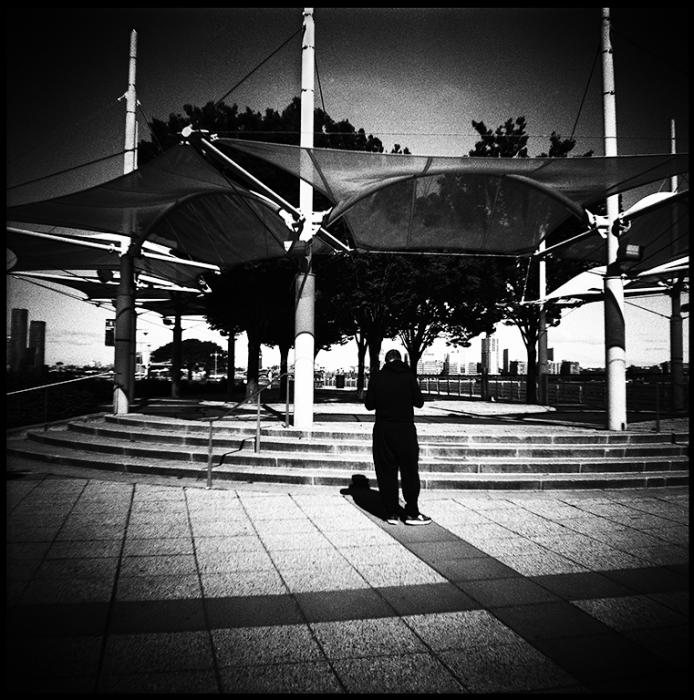 cityscapes - black and white photo