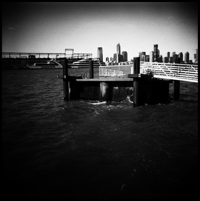 cityscapes - black and white photo
