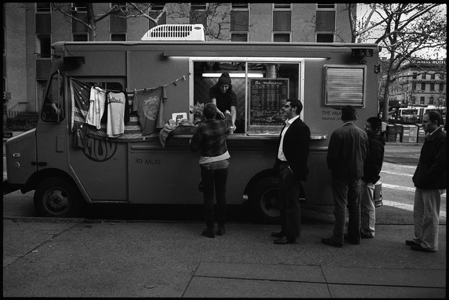 noho - black and white photo